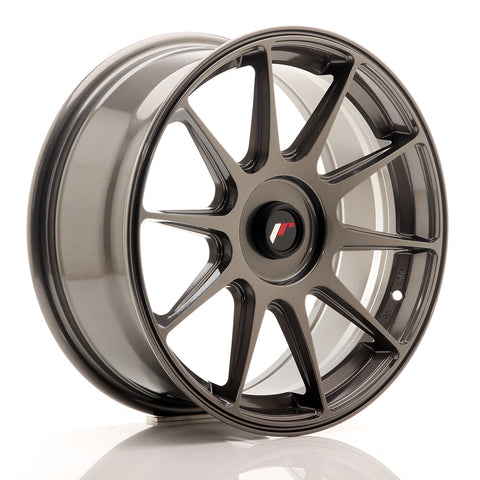 JR Wheels JR11 17x7.25 ET35-40 Blank Hyper Gris<br>