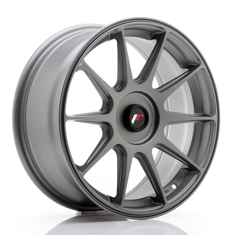 JR Wheels JR11 17x7,25 ET35-40 BLANK Matt Gun Metal