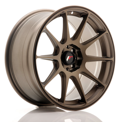 JR Wheels JR11 17x8.25 ET25 4x100/108 Matt Bronze