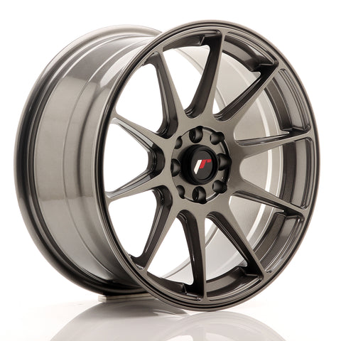 JR Wheels JR11 17x8.25 ET35 4x100/114.3 Hyper Gris<br>