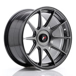 JR Wheels JR11 17x9 ET25-35 BLANCO Hyper Negro