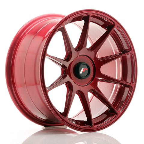 JR Wheels JR11 17x9 ET25-35 BLANK Rojo Platino