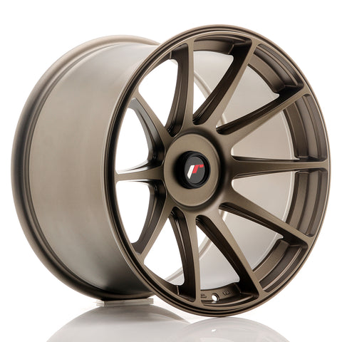 JR Wheels JR11 18x10.5 ET22-25 BLANCO Bronce oscuro