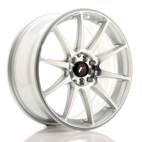 JR Wheels JR11 18x7.5 ET35 5x100/120 Silver Machined Face