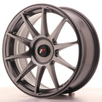 JR Wheels JR11 18x7.5 ET35-40 BLANK Dark Hyper Black