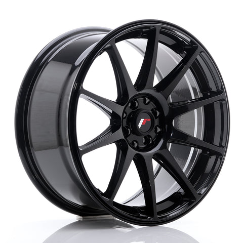 JR Wheels JR11 18x8.5 ET35 4x100/114.3 Negro Brillante