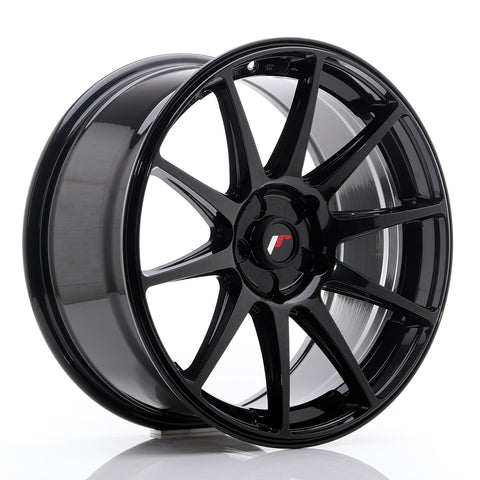 JR Wheels JR11 18x8.5 ET35-40 5H BLANK Gloss Black