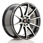 JR Wheels JR11 18x8.5 ET30 5x114/120 Cara mecanizada en negro brillante