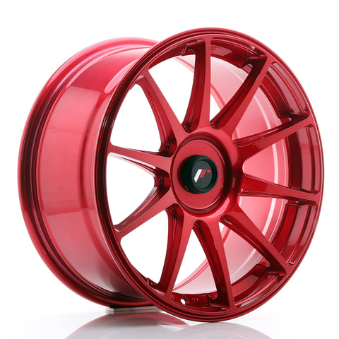 JR Wheels JR11 18x8.5 ET35-40 BLANK Platinum Red