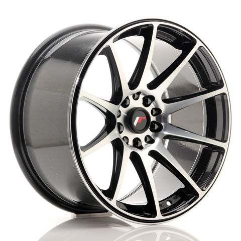 JR Wheels JR11 18x9,5 ET22 5x114/120 Gloss Black Machined Face