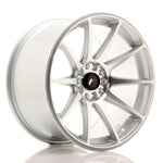 JR Wheels JR11 18x9.5 ET30 5x112/114 Silver Machined Face