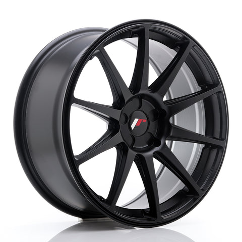 JR Wheels JR11 19x8.5 ET25-40 5H Blank Matt Black<br>