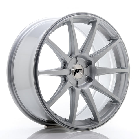 JR Wheels JR11 19x8.5 ET25-40 5H BLANK Hyper Silver