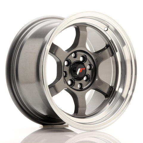 JR Wheels JR12 15x8,5 ET13 4x100/114 Gun Metal w/Machined Lip