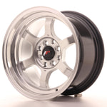 JR Wheels JR12 15x8,5 ET13 4x100/114 Hyper Silver w/Machined Lip