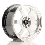 JR Wheels JR12 16x8 ET15 4x100/114 Hyper Silver con borde mecanizado