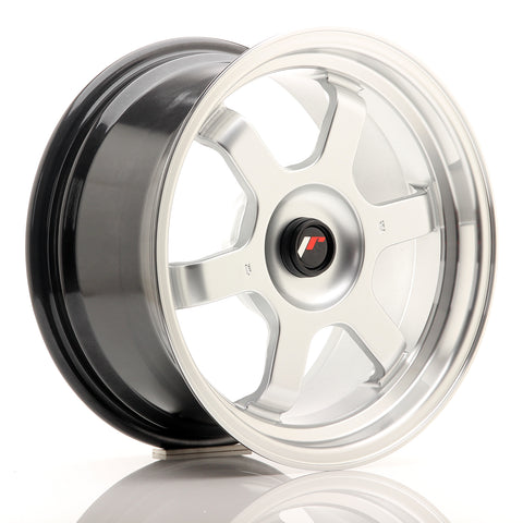 JR Wheels JR12 16x8 ET20-22 BLANK Hyper Silver w/Machined Lip