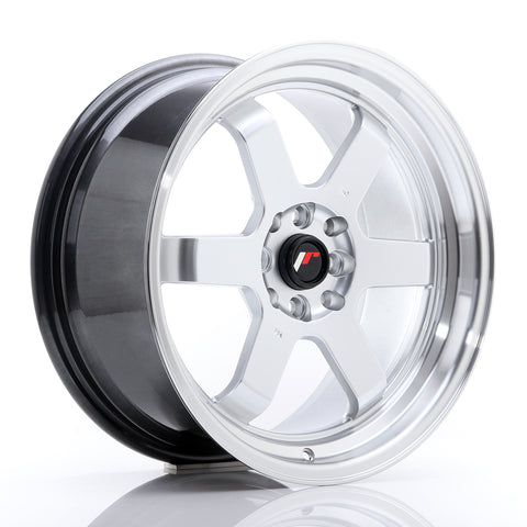 JR Wheels JR12 17x8 ET33 4x100/114 Hyper Silver w/Machined Lip