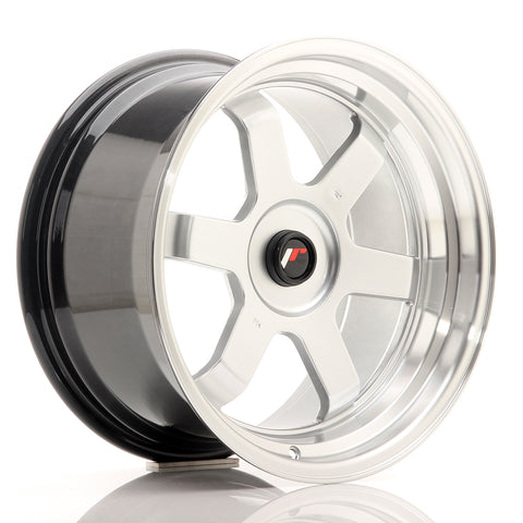 JR Wheels JR12 17x9 ET25 BLANK Hyper Silver w/Machined Lip