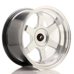 JR Wheels JR12 18x10 ET20-22 BLANK Hyper Silver con borde mecanizado