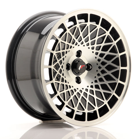 JR Wheels JR14 16x8 ET25 4x100 Gloss Black w/Machined Face