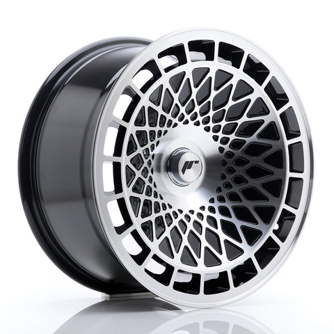 JR Wheels JR14 17x8,5 ET15 BLANK Gloss Black w/Machined Face