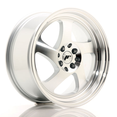 JR Wheels JR15 17x8 ET35 4x100/114 Cara Mecanizada Plata