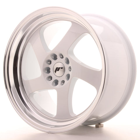 JR Wheels JR15 18x9.5 ET40 5x112/114 Blanco con Labio Mecanizado