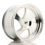 JR Wheels JR15 18x9.5 ET20-40 BLANK Silver Machined Face