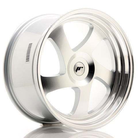 JR Wheels JR15 19x10 ET35 BLANK Cara mecanizada plateada