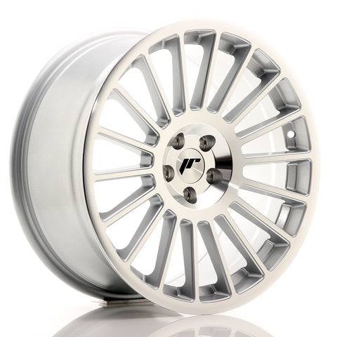 JR Wheels JR16 18x8.5 ET35 5x120 Silver Machined Face