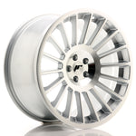 JR Wheels JR16 19x10 ET35 5x100 Cara mecanizada plateada