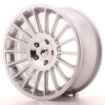 JR Wheels JR16 19x8.5 ET35 5x114.3 Cara mecanizada plateada