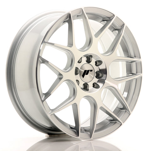 JR Wheels JR18 17x7 ET40 5x100/114 Silver Machined Face