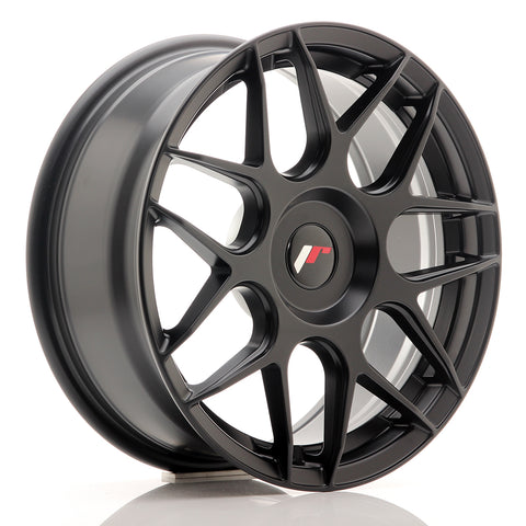 JR Wheels JR18 17x7 ET20-40 BLANK Matt Black