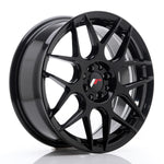 JR Wheels JR18 17x7 ET40 4x100/108 Negro Brillante