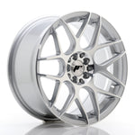 JR Wheels JR18 17x8 ET35 5x100/114 Silver Machined Face