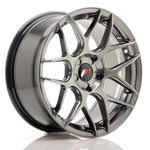 JR Wheels JR18 17x8 ET35 5H BLANCO Hyper Negro