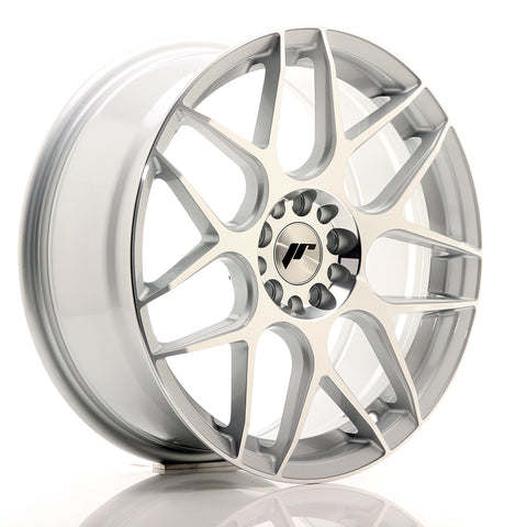 JR Wheels JR18 18x7.5 ET40 5x112/114 Silver Machined Face