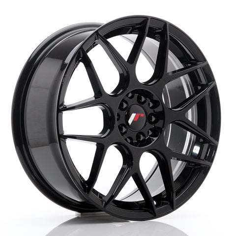 JR Wheels JR18 18x7.5 ET35 5x100/120 Glossy Black