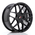 JR Wheels JR18 18x7.5 ET25-40 BLANK Glossy Black