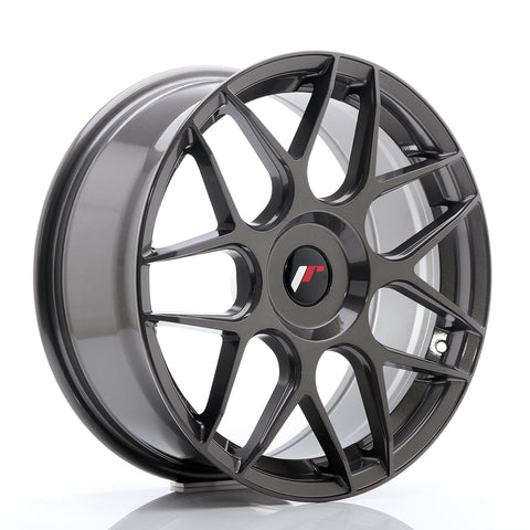 JR Wheels JR18 18x7.5 ET25-40 BLANK Hyper Gray