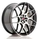 JR Wheels JR18 18x8.5 ET40 5x112/114 Gloss Black Machined Face