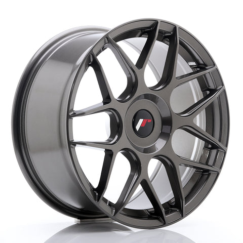 JR Wheels JR18 18x8.5 ET25-45 BLANK Hyper Gray