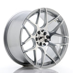 JR Wheels JR18 18x9.5 ET35 5x100/120 Silver Machined Face