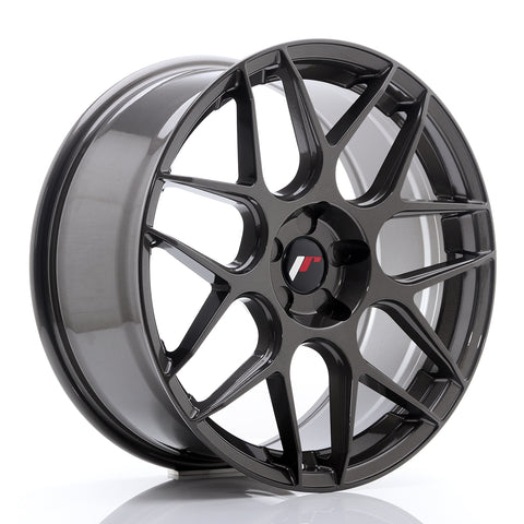 JR Wheels JR18 19x8.5 ET25-42 5H BLANK Hyper Gray