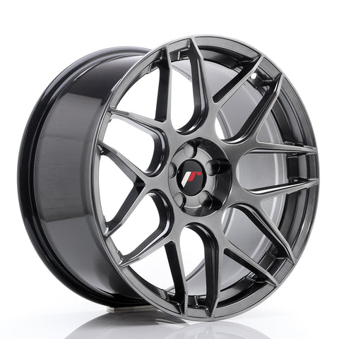 JR Wheels JR18 19x9.5 ET35 5H BLANK Hyper Negro