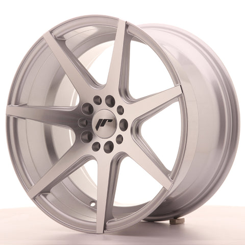 JR Wheels JR20 18x9.5 ET35 5x100/120 Cara Mecanizada Plata