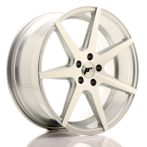 JR Wheels JR20 19x8.5 ET40 5x112 Cara mecanizada plateada