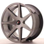 JR Wheels JR20 20x10 ET40 5H BLANK Hyper Negro